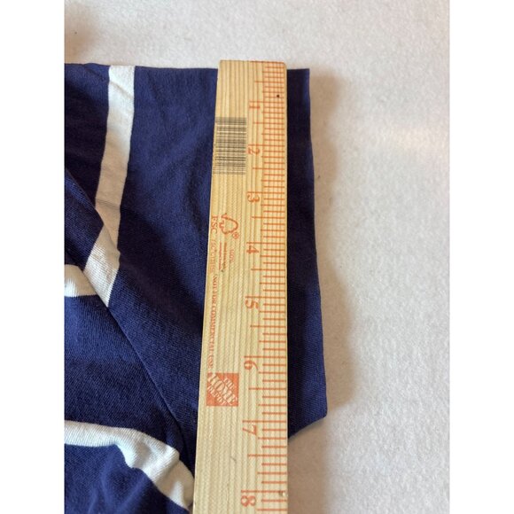 J.Crew Mens Striped Crewneck T-Shirt Navy/White Cotton Size L - Picture 7 of 12